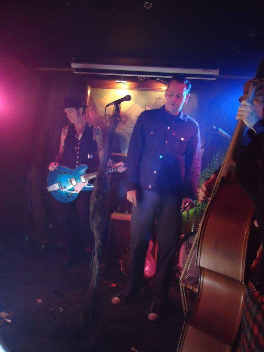 Doghouse Lords on the set of "Cry Now"